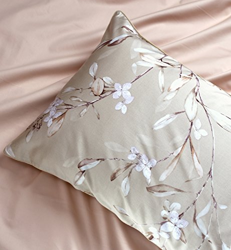 Vintage Botanical Flower Print Bedding 400tc Cotton Sateen